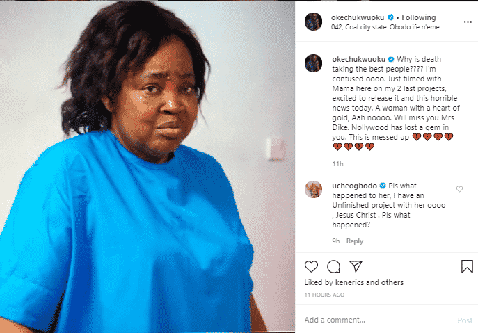 Nollywood Actress, Emilia Dike, Is Dead