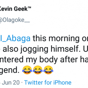 Man Reveals What Happened After He Ran Into M.I While Jogging